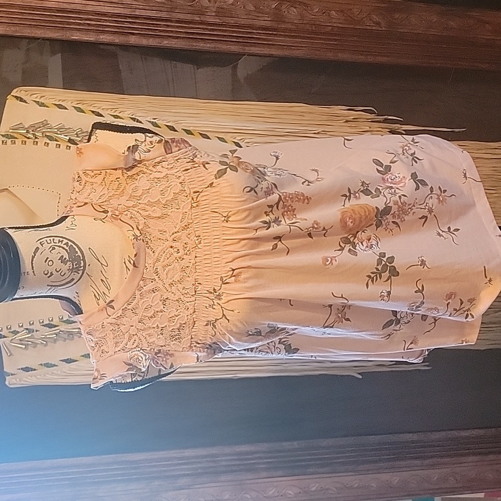 Wallflower lace top